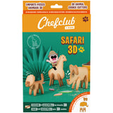Conjunto cortadores bolachas 3D Safari
