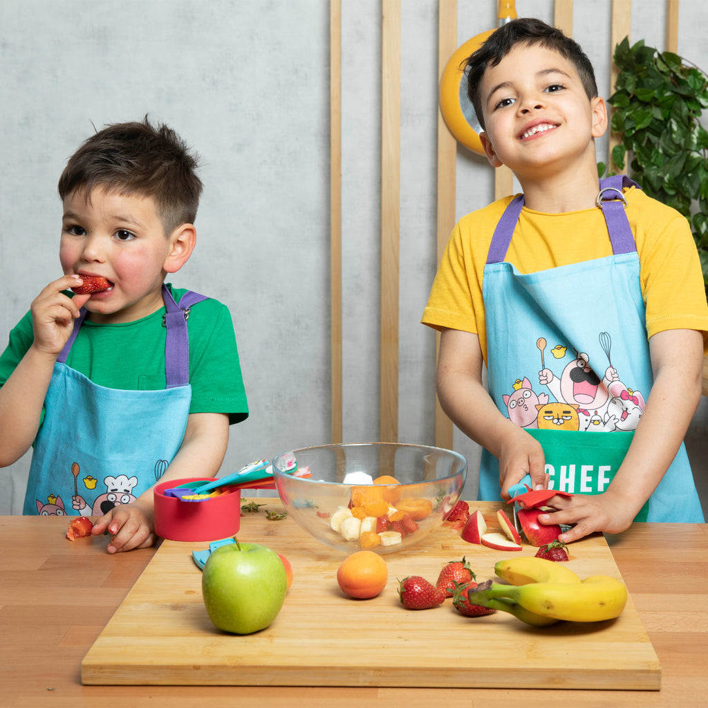 Conjunto faca e descascador pequeno chef Opinel – kidchenforkids