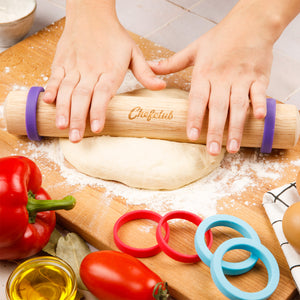 Rolo de cozinha com anéis amovíveis