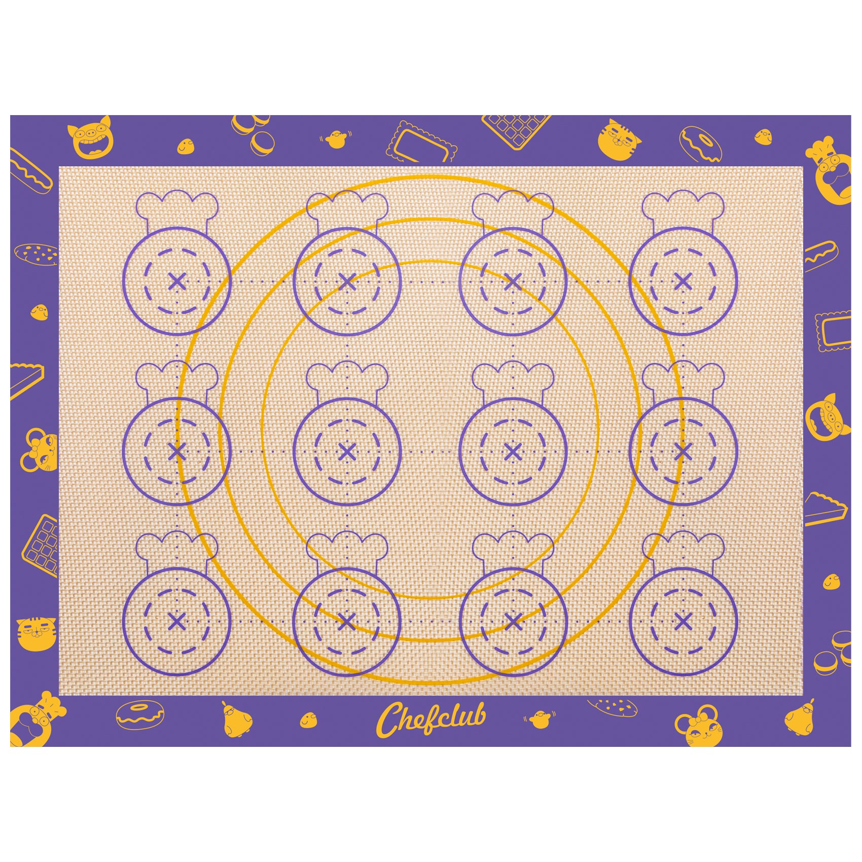 Non-stick oven mat