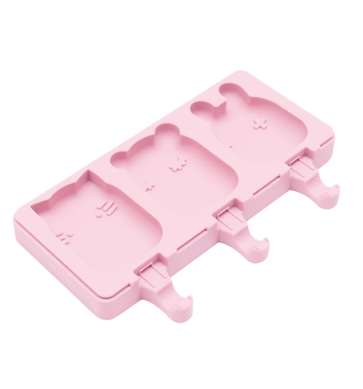 Moldes para gelados silicone rosa claro