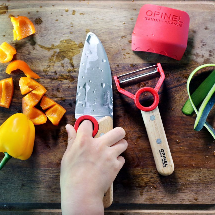 Opinel small chef knife and peeler set