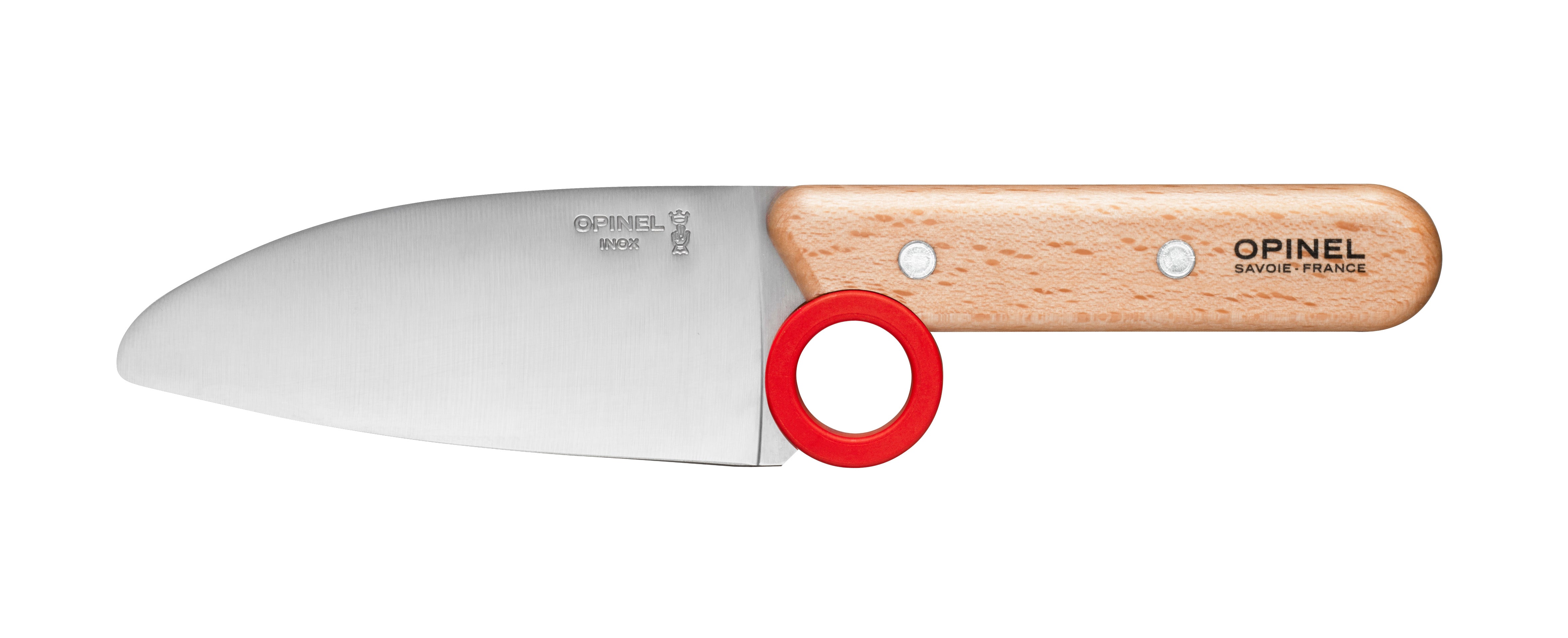 Conjunto faca e descascador pequeno chef Opinel – kidchenforkids