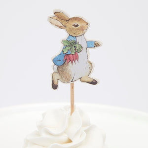 Conjunto de cupcakes Peter Rabbit (24 unidades)
