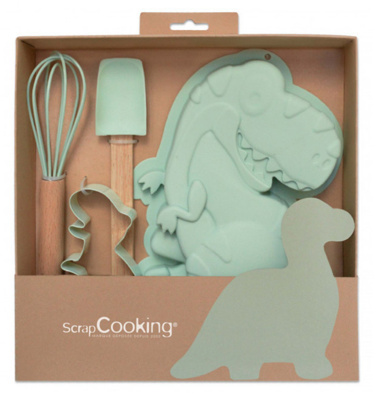 Conjunto de utensílios dinossauro
