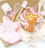 Carregar imagem no visualizador da galeria, Conjunto de utensílios unicórnio
