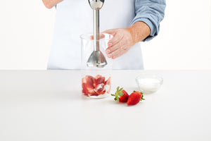 Moldes para gelados em silicone - morangos