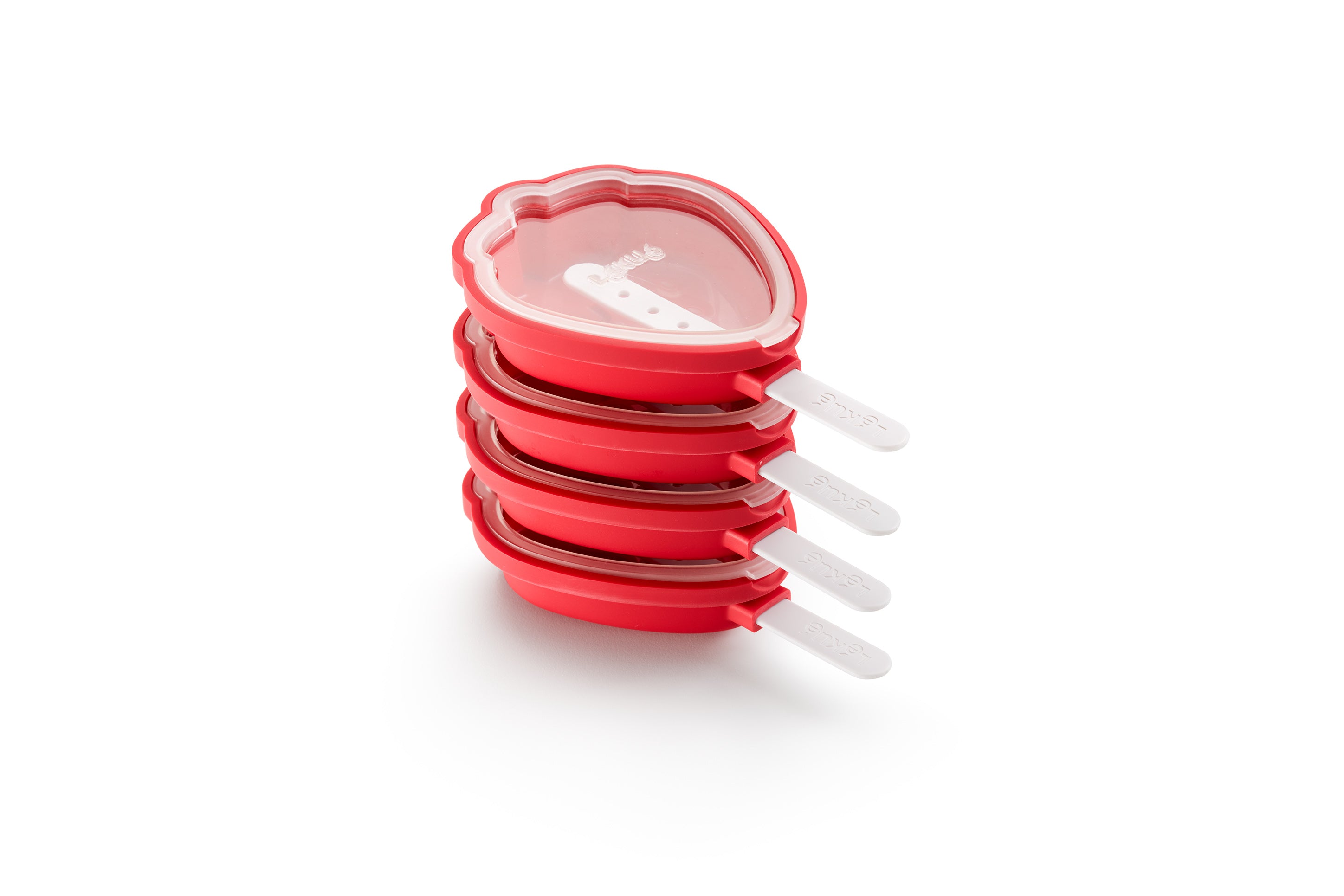 Moldes para gelados em silicone - morangos