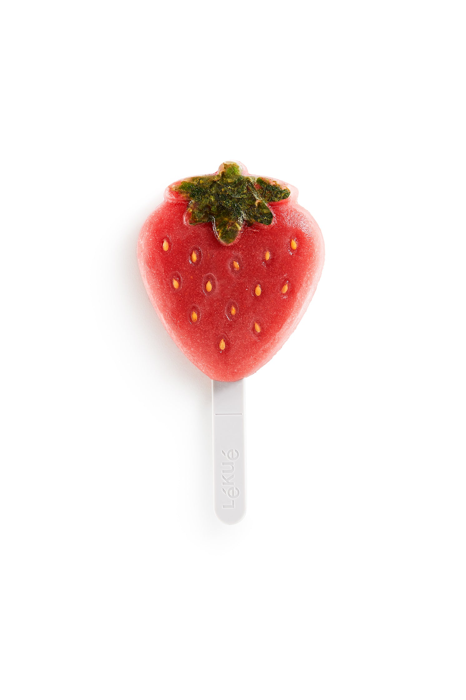 Moldes para gelados em silicone - morangos