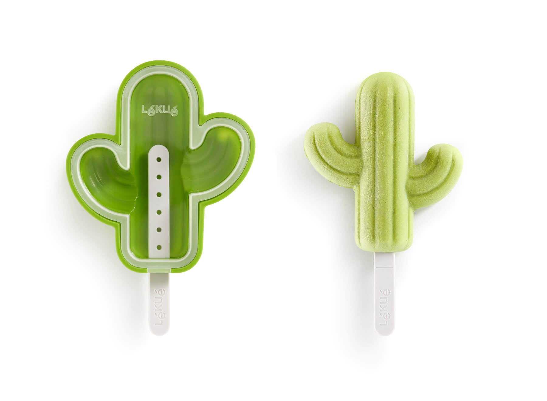 Moldes para gelados em silicone - catos