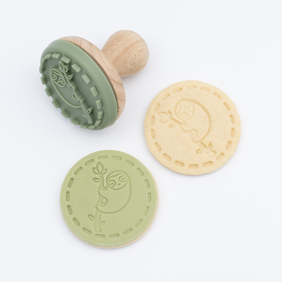 Carimbos e cortador de bolachas em silicone