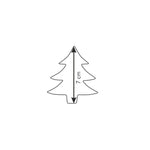Carregar imagem no visualizador da galeria, Cortador árvore Natal
