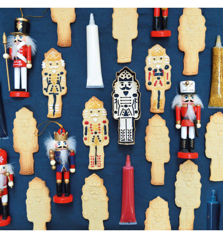 Nutcracker + wooden stamp