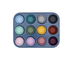 Formas de silicone médias (12 unidades)