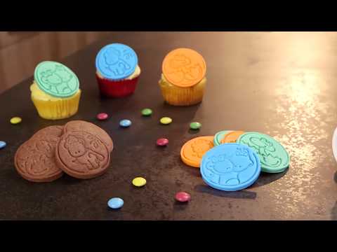 Carimbos e cortador de bolachas dinossauro