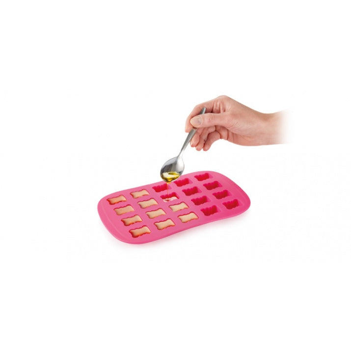 Moldes de Silicone ursinhos e minhocas para gomas e chocolates