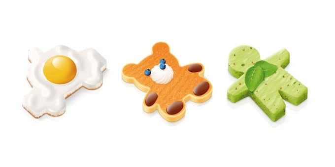 Molde em silicone multiusos (panquecas, omeletes, gelatina)