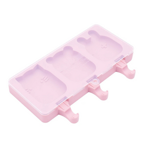 Moldes para gelados silicone rosa claro