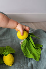Mini Doudou and Teether | João, the lemon